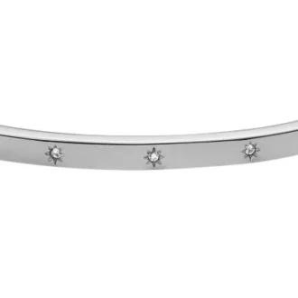 Bracelet rigide en acier inoxydable Sadie Shine Bright