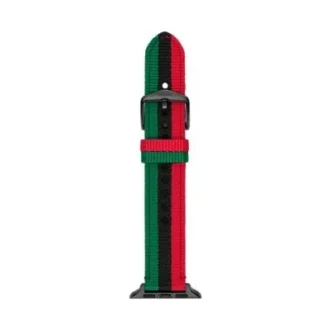 Bracelet rPET multicolore en édition limitée pour le Mois de l&rsquo;histoire des Noirs, 38/40/41/42 mm, pour Apple Watch®