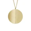 Collection Harlow Locket Collier pendentif en acier inoxydable doré Collection Harlow Locket Collier pendentif en acier inoxydable doré