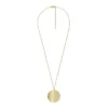 Collection Harlow Locket Collier pendentif en acier inoxydable doré Collection Harlow Locket Collier pendentif en acier inoxydable doré
