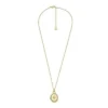 Collection Sadie Locket Collier pendentif en acier inoxydable doré Collection Sadie Locket Collier pendentif en acier inoxydable doré