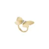 Collection Sutton Butterfly Bague centrale en acier inoxydable doré Collection Sutton Butterfly Bague centrale en acier inoxydable doré