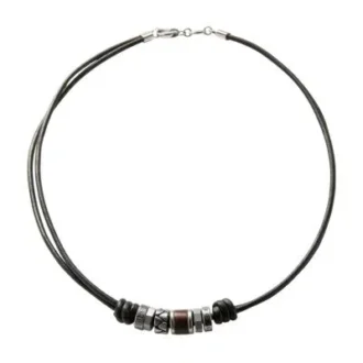 Collier Bronson Black Rondell