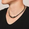 Collier Bronson Black Rondell