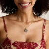 Collier Capricorne Sutton Zodiac en acier inoxydable doré avec pendentif en hématite grise Collier Capricorne Sutton Zodiac en acier inoxydable doré avec pendentif en hématite grise