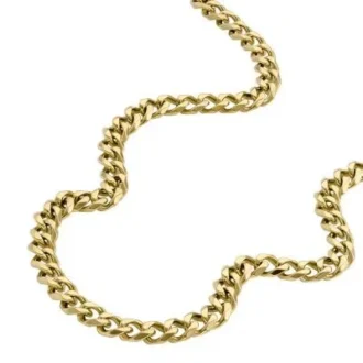 Collier à chaîne en acier inoxydable doré Ellis Core Chains Collier à chaîne en acier inoxydable doré Ellis Core Chains