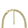 Collier à chaîne en acier inoxydable doré Ellis Core Chains Collier à chaîne en acier inoxydable doré Ellis Core Chains