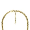 Collier à chaîne en acier inoxydable doré Ellis Core Chains Collier à chaîne en acier inoxydable doré Ellis Core Chains