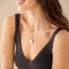 Collier chaîne en acier inoxydable doré Heritage Collier chaîne en acier inoxydable doré Heritage