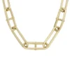 Collier chaîne en acier inoxydable doré Heritage D-Link Collier chaîne en acier inoxydable doré Heritage D-Link