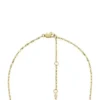 Collier chaîne en acier inoxydable doré Heritage D-Link Collier chaîne en acier inoxydable doré Heritage D-Link