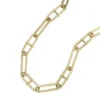 Collier chaîne en acier inoxydable doré Heritage D-Link Collier chaîne en acier inoxydable doré Heritage D-Link