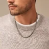 Collier à chaîne en acier inoxydable Ellis Core Chains Collier à chaîne en acier inoxydable Ellis Core Chains