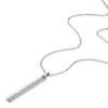 Collier à chaîne en acier inoxydable Harlow Linear Texture Collier à chaîne en acier inoxydable Harlow Linear Texture