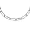 Collier chaîne en acier inoxydable Heritage D-Link Collier chaîne en acier inoxydable Heritage D-Link