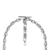 Collier chaîne en acier inoxydable Heritage D-Link Collier chaîne en acier inoxydable Heritage D-Link
