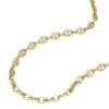Collier chaîne maille forçat Heritage en acier inoxydable doré Collier chaîne maille forçat Heritage en acier inoxydable doré