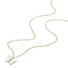 Collier à chaîne Sutton Radiant Wings avec papillon en nacre blanche Collier à chaîne Sutton Radiant Wings avec papillon en nacre blanche