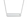 Collier d’identité Sadie en acier inoxydable Collier d’identité Sadie en acier inoxydable