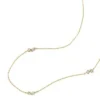 Collier Ellis Toi Et Moi en laiton doré