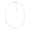 Collier Ellis Toi Et Moi en laiton doré
