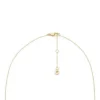 Collier Ellis Toi Et Moi en laiton doré
