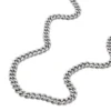 Collier Harlow en acier inoxydable à chaîne texturée linéaire Collier Harlow en acier inoxydable à chaîne texturée linéaire