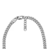 Collier Harlow en acier inoxydable à chaîne texturée linéaire Collier Harlow en acier inoxydable à chaîne texturée linéaire