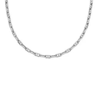 Collier Heritage D-Link en laiton argenté