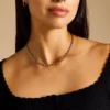 Collier Heritage D-Link en laiton argenté