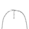 Collier Heritage D-Link en laiton argenté