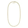Collier Heritage D-Link en laiton doré avec chaîne ancre