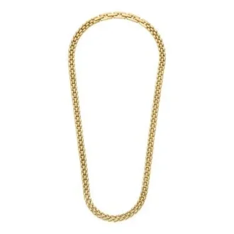 Collier à maillons Arden en acier inoxydable doré