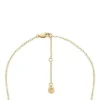 Collier pendentif en acier inoxydable doré de la collection Sutton Butterfly Collier pendentif en acier inoxydable doré de la collection Sutton Butterfly