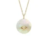 Collier pendentif Sutton Evil Eye en acier inoxydable doré Collier pendentif Sutton Evil Eye en acier inoxydable doré