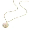 Collier pendentif Sutton Evil Eye en acier inoxydable doré Collier pendentif Sutton Evil Eye en acier inoxydable doré