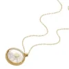 Collier pendentif Sutton Yours Truly en acier inoxydable doré Collier pendentif Sutton Yours Truly en acier inoxydable doré