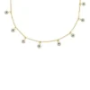 Collier Sutton Evil Eye à chaîne en laiton
