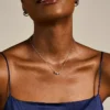 Collier Sutton Heart en acier tricolore
