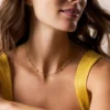 Collier Sutton Heartbeat en laiton doré Collier Sutton Heartbeat en laiton doré