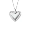 Collier Sutton Legacy Heart avec pendentif rotatif en acier inoxydable Collier Sutton Legacy Heart avec pendentif rotatif en acier inoxydable