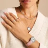 Collier Sutton Legacy Heart avec pendentif rotatif en acier inoxydable Collier Sutton Legacy Heart avec pendentif rotatif en acier inoxydable