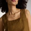 Collier Sutton Modern Meadows avec pendentif en forme de cœur en malachite reconstituée Collier Sutton Modern Meadows avec pendentif en forme de cœur en malachite reconstituée