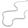 Collier tennis Heritage D-Link Glitz en acier inoxydable Collier tennis Heritage D-Link Glitz en acier inoxydable