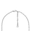 Collier tennis Heritage D-Link Glitz en acier inoxydable Collier tennis Heritage D-Link Glitz en acier inoxydable