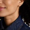 Ensemble de boucles d&rsquo;oreilles papillon en laiton doré Sutton All Stacked Up