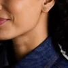 Ensemble de boucles d’oreilles Sutton All Stacked Up en laiton doré en forme de cœur Ensemble de boucles d’oreilles Sutton All Stacked Up en laiton doré en forme de cœur