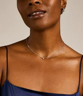 Ensemble de colliers en argent sterling Glitz