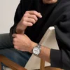 Ensemble de montres-bracelets multifonctions Fenmore argentées