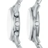 Ensemble de montres-bracelets multifonctions Fenmore argentées